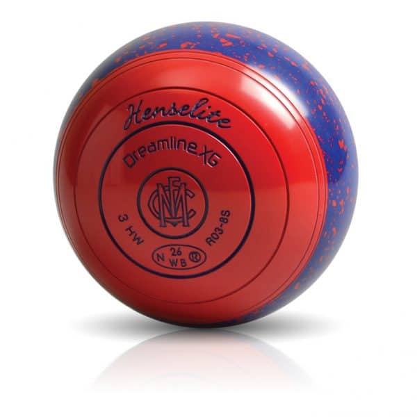 Melbourne Football Club Logo engraving on Red and Royal Blue bowls